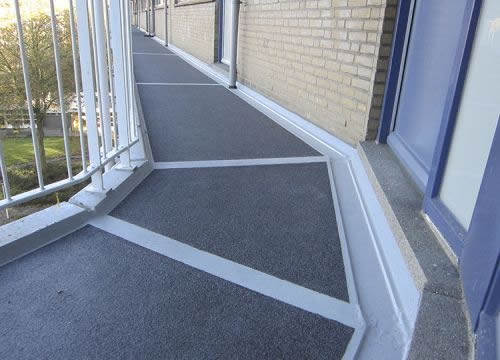 Gietvloer voor zorgsector